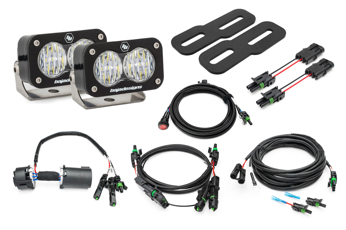 UNIVERSAL - REAR BAJA DESIGNS S2 / REVERSE LIGHT KIT (Plug N Play) (Fits - Ford, GMC, Chevy, Dodge) rear light kit