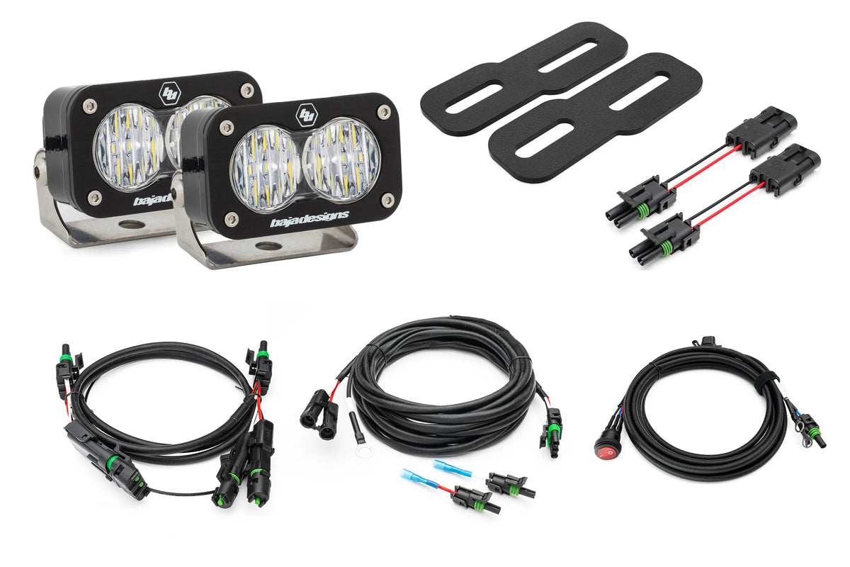 UNIVERSAL - REAR BAJA DESIGNS S2 / REVERSE LIGHT KIT (Plug N Play) (Fits - Ford, GMC, Chevy, Dodge) rear light kit