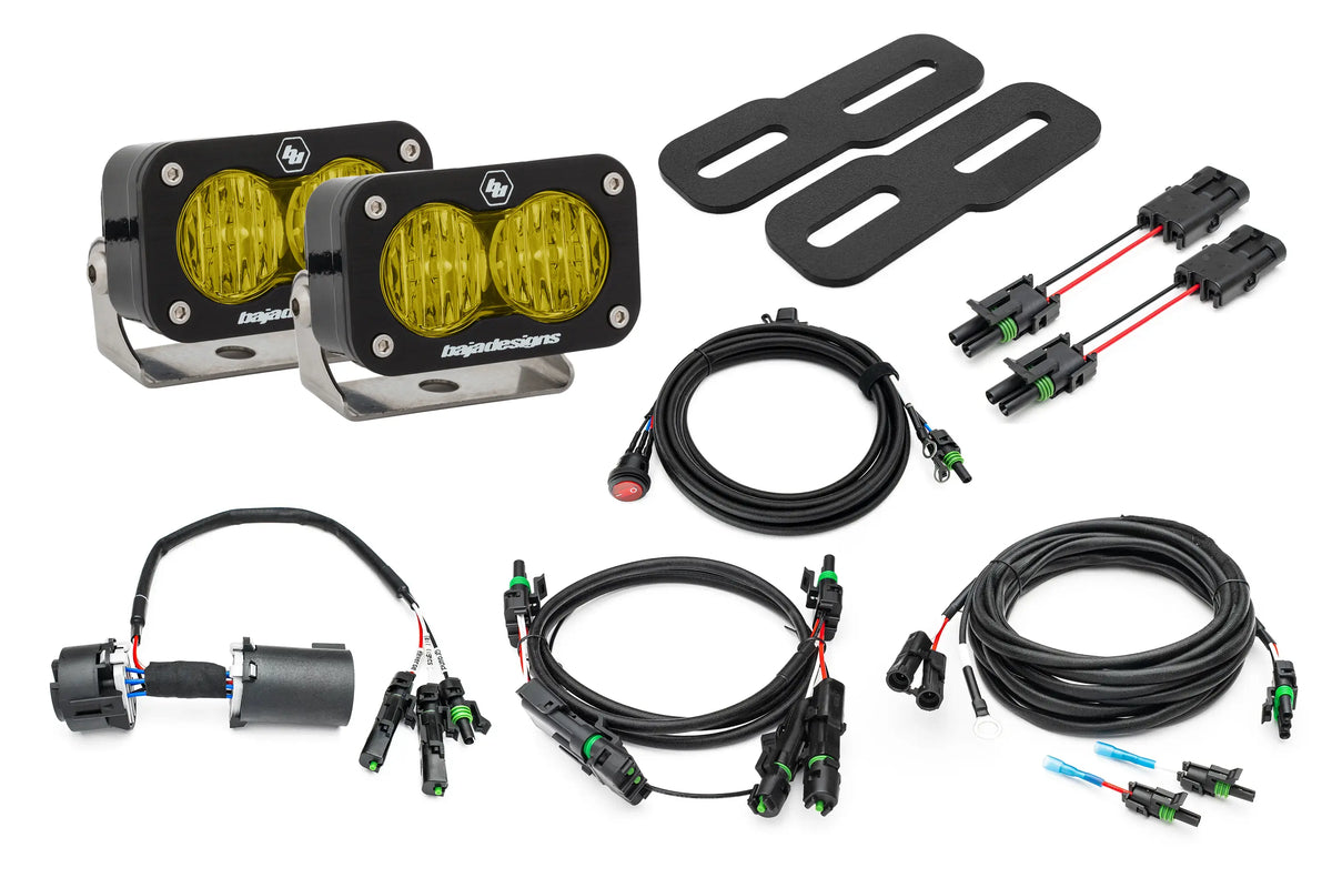 UNIVERSAL - REAR BAJA DESIGNS S2 / REVERSE LIGHT KIT (Plug N Play) (Fits - Ford, GMC, Chevy, Dodge) rear light kit