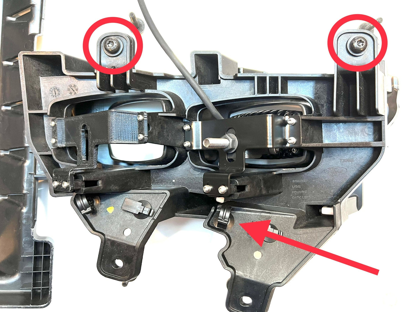 SPV Parts 2021-2025 Ford F-150 & Bronco Raptor OEM (SAE) Fog Light Upgrade Kit with Brackets and Baja Designs S2 Lights