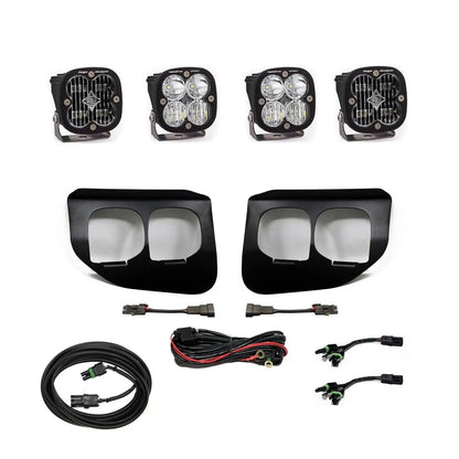 Baja Designs 2020+ Super Duty Squadron SAE Sport or Pro Fog Pocket Kit
