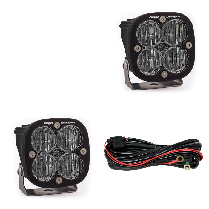 (Discontinued Model) Baja Designs Squadron SAE Wide Cornering LED Pods (Sold in Pairs)