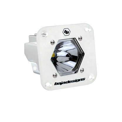 Baja Designs S1 (FLUSH MOUNT) (WHITE CASE) LED Lights (Sold in Singles)