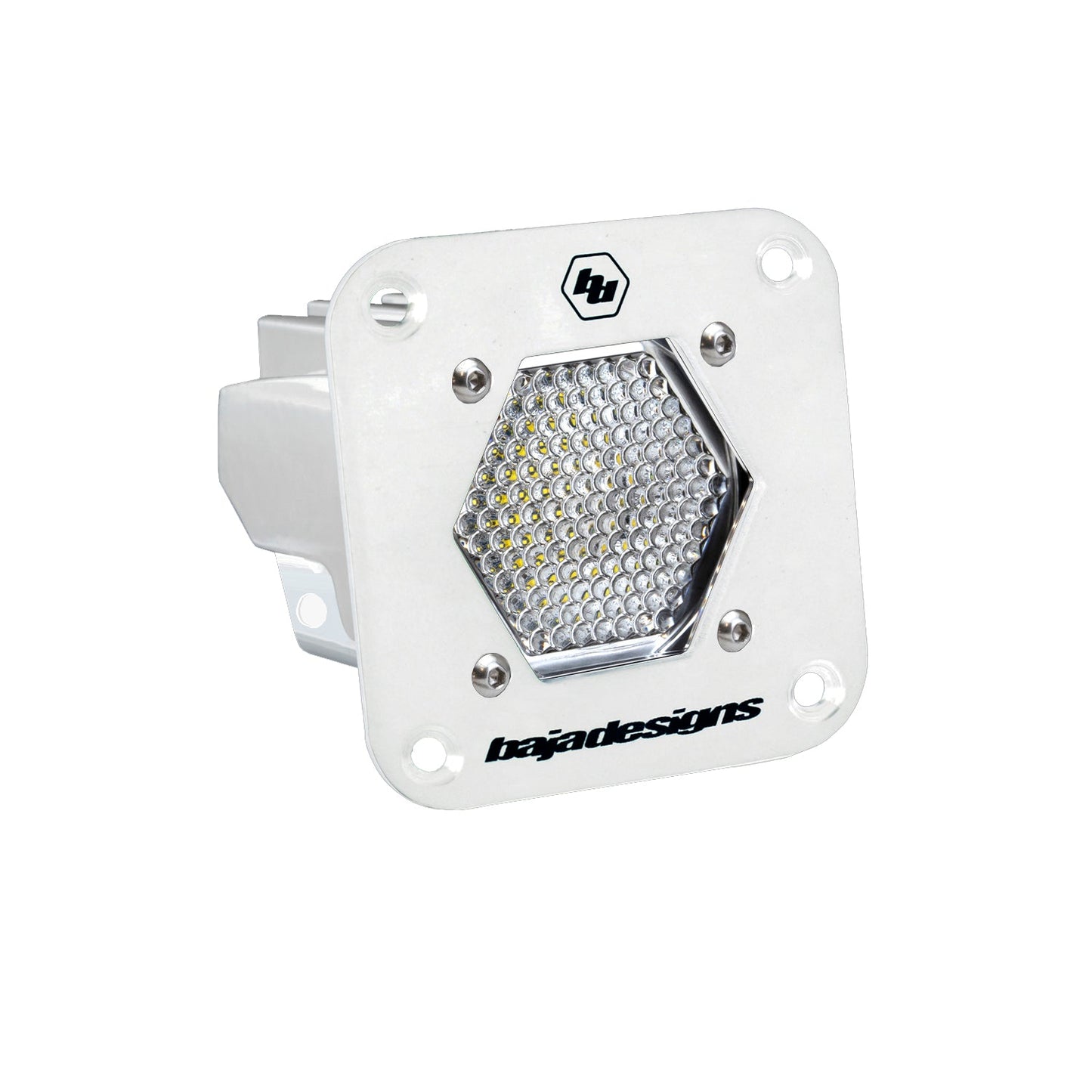 Baja Designs S1 (FLUSH MOUNT) (WHITE CASE) LED Lights (Sold in Singles)