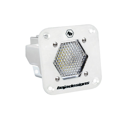 Baja Designs S1 (FLUSH MOUNT) (WHITE CASE) LED Lights (Sold in Singles)