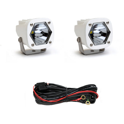 Baja Designs S1 LED Lights (WHITE) (Sold in Pairs)