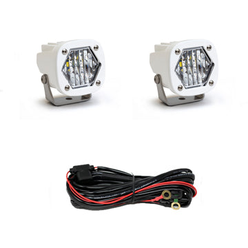 Baja Designs S1 LED Lights (WHITE) (Sold in Pairs)