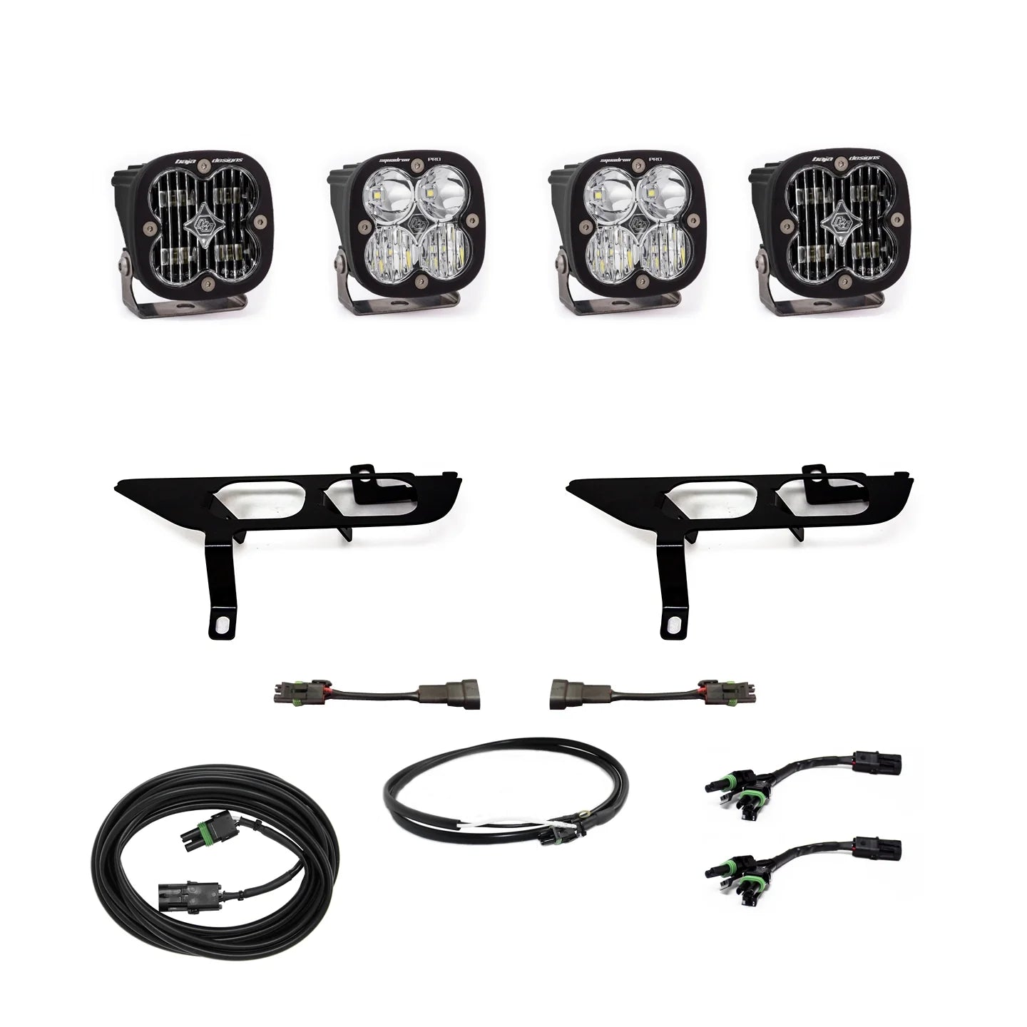 2021-2023 FORD F-150 Baja Designs SQUADRON SAE/PRO FOG POCKET LIGHT KIT