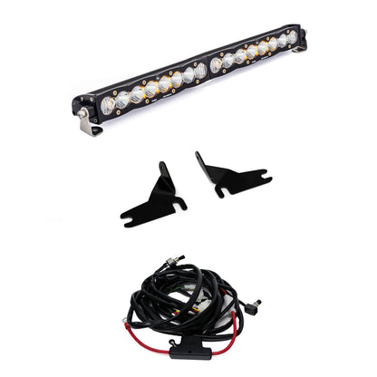Chevy Silverado 1500 (19-On), S8 Grille Mount, w/ 20" S8 Light Bar