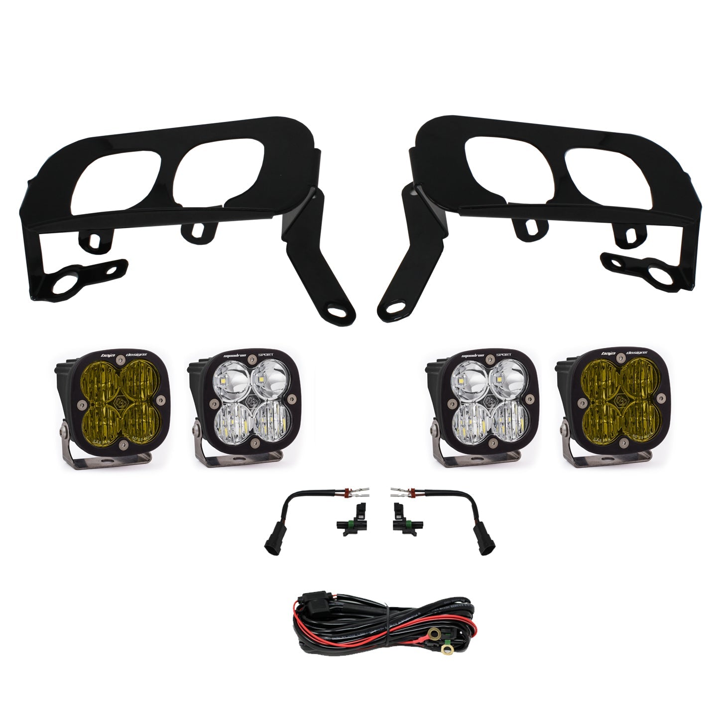 Baja Designs Chevy, 1500 (14-15), Squadron Sport / SAE Fog Light Kits