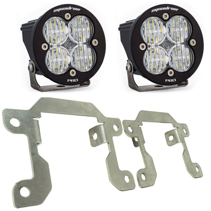 Baja Designs Ford, Ranger (19-On) / Bronco Plastic Bumper (21-On), Fog Pocket Kits