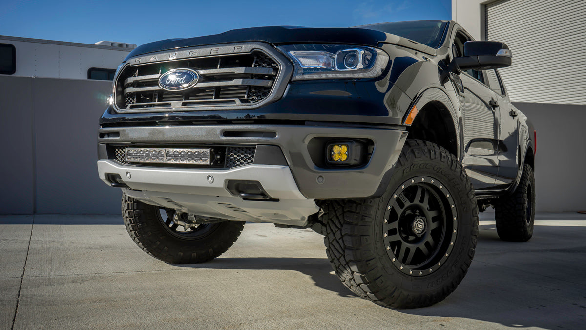 2019-2022 Ford Ranger SAE Fog Pocket Kit (Clear OR Amber) - Replacement/Upgrade