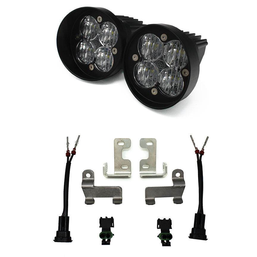 Baja Designs Squadron SAE LED Light Kit - Fits 14-20 Tundra, 12-20 Tacoma, 10-20 4Runner (Set)