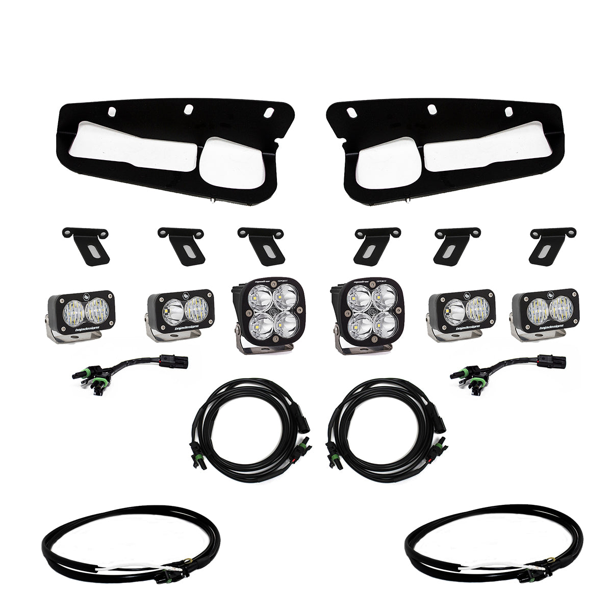 Baja Designs 2021+ Ford Bronco Fog Pocket Kits