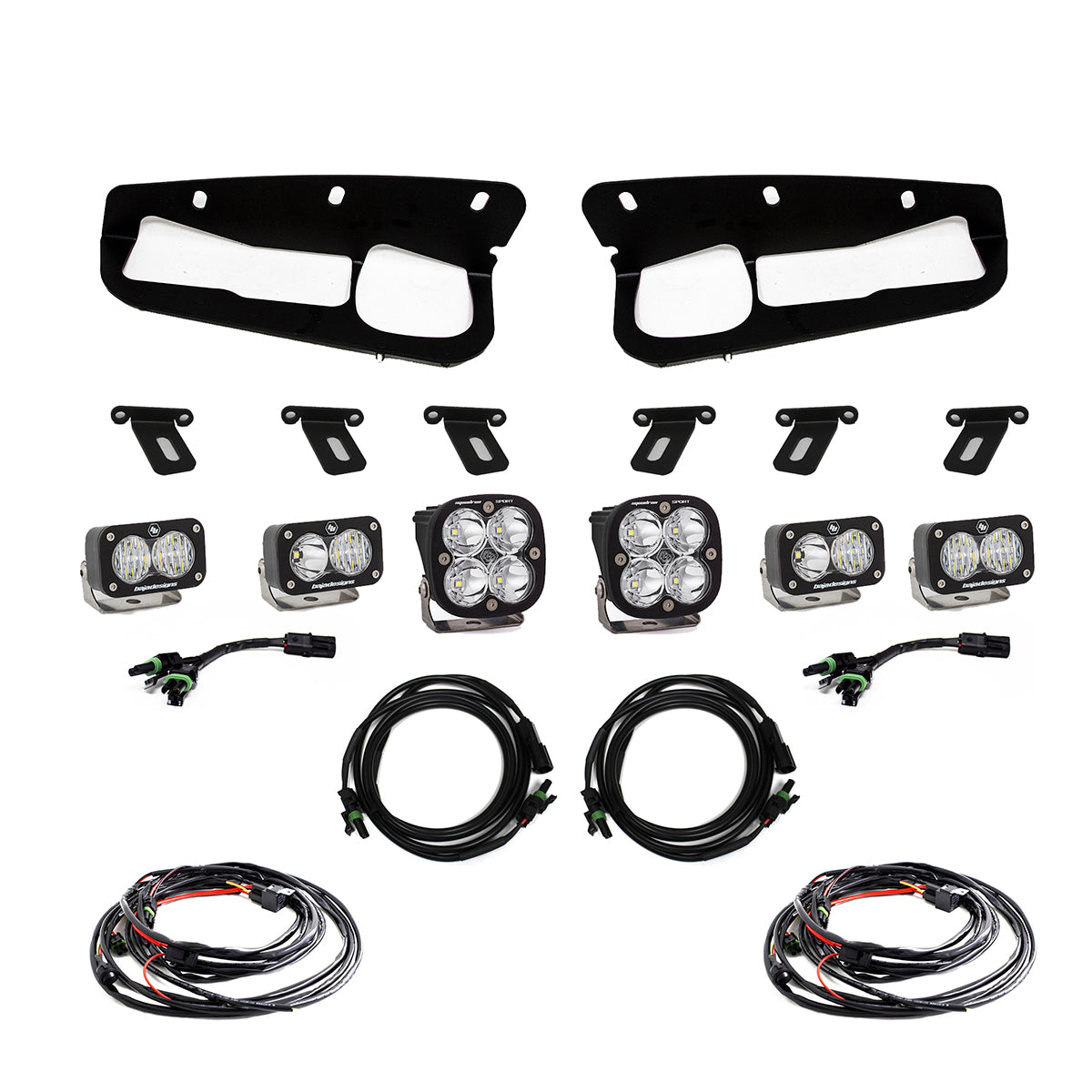 Baja Designs 2021+ Ford Bronco Fog Pocket Kits