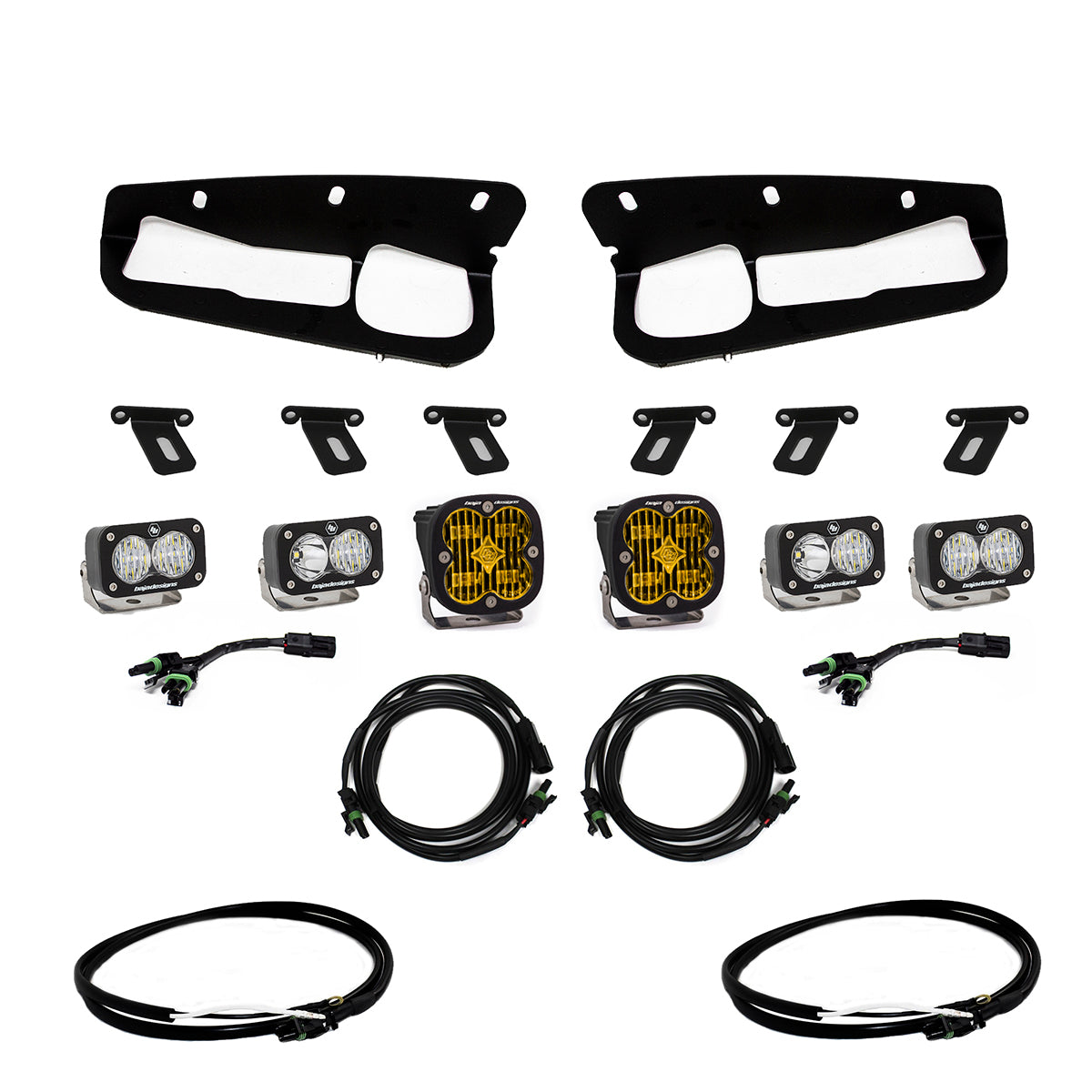 Baja Designs 2021+ Ford Bronco Fog Pocket Kits
