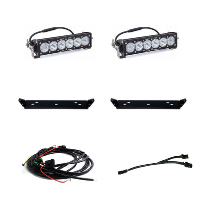 Baja Designs OnX6+ 10 Inch Dual Behind Grille Light Kit fits 21-On Ford Raptor