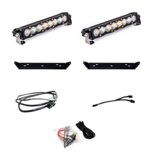 Baja Designs S8 10 Inch Dual Behind Grille Light Bar Kit fit 21-On Ford Raptor