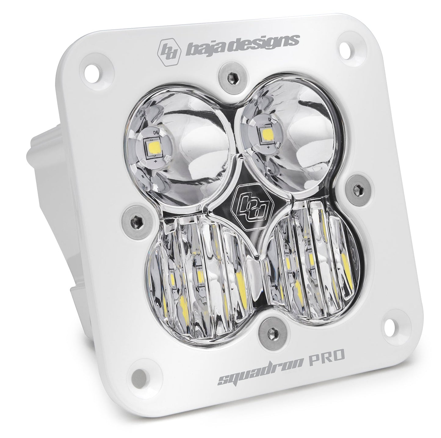 Baja Designs Squadron Pro LED (WHITE -FLUSH MOUNT) Pods (Sold in Singles)