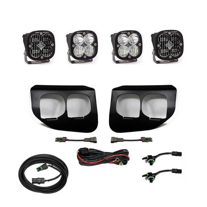 Baja Designs 2020+ Super Duty Squadron SAE Sport or Pro Fog Pocket Kit