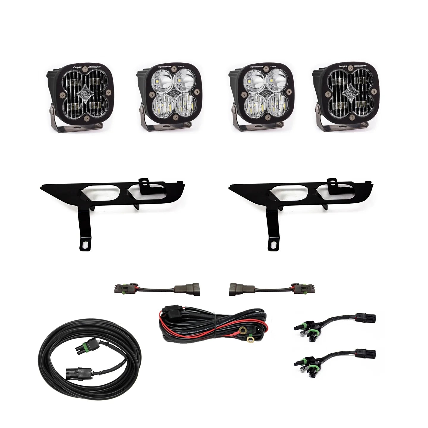 2021-2023 FORD F-150 Baja Designs SQUADRON SAE/PRO FOG POCKET LIGHT KIT