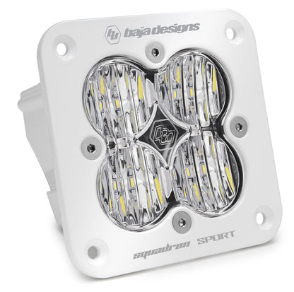 Baja Designs Squadron SPORT (WHITE) LED (FLUSH MOUNT) Pods (Sold in Singles)