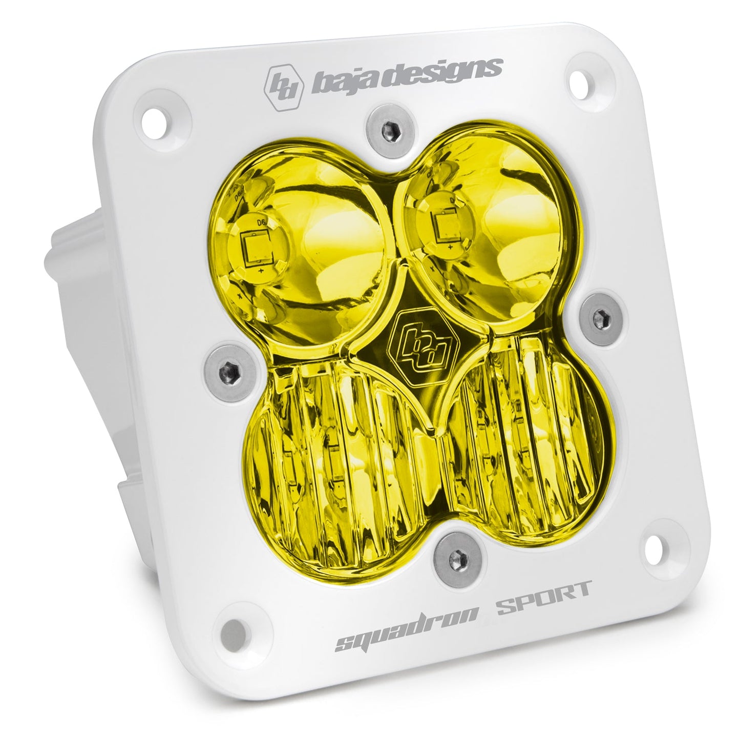 Baja Designs Squadron SPORT (WHITE) LED (FLUSH MOUNT) Pods (Sold in Singles)