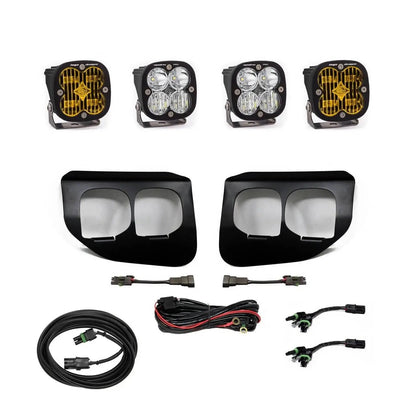 Baja Designs 2020+ Super Duty Squadron SAE Sport or Pro Fog Pocket Kit