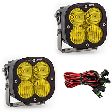 Baja Designs XL-80 Series Pod Light Pair Driving Combo in Amber