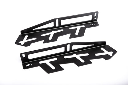SPV Parts PREMIUM 2017-2020 Raptor Triple Fog BRACKETS V3 (Brackets ONLY. Lights sold separately)