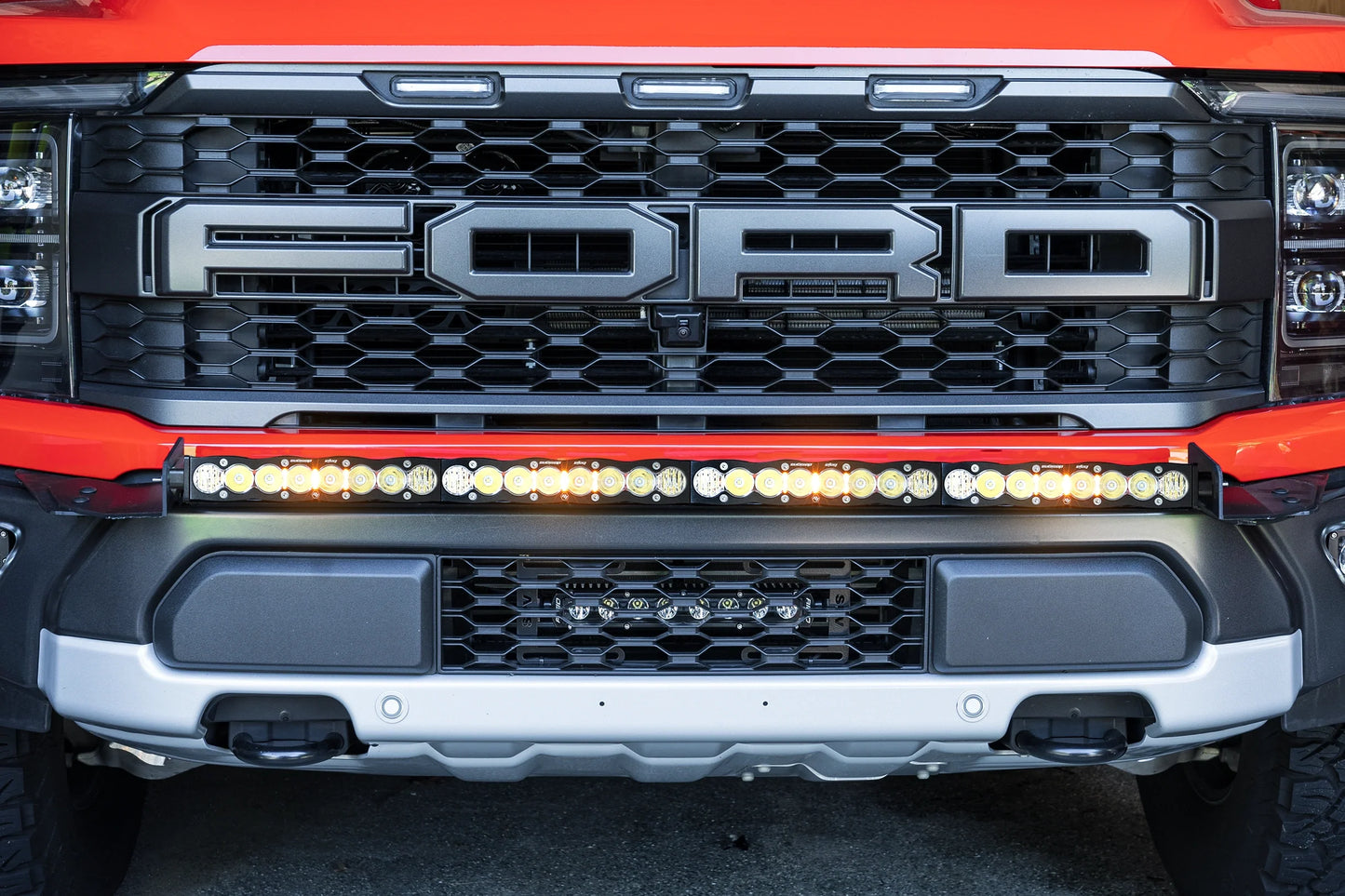2024+ Gen 3 Ford Raptor (& Tremor) MODULAR Bumper Bracket Kit for 40 inch light bars by SPV Parts