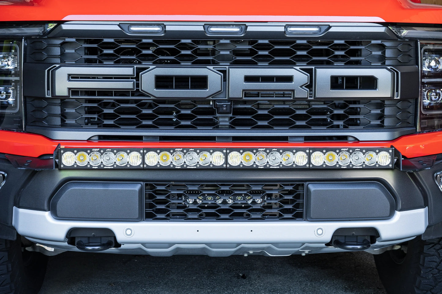 2024+ Gen 3 Ford Raptor (& Tremor) MODULAR Bumper Bracket Kit for 40 inch light bars by SPV Parts