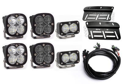 2021- 2025 Ford BRONCO Baja Designs Sport & PRO Triple Fog Light Kit W/S2 (Modular Bumper, INCLUDING RAPTOR)