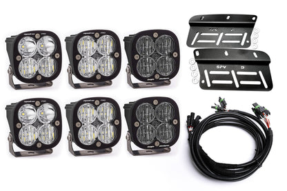 2021- 2025 Ford BRONCO Baja Designs Sport & PRO Triple Fog Light Kit (Modular Bumper, INCLUDING RAPTOR)