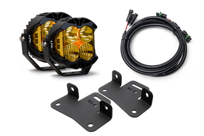 SPV Parts 2021+ Ford Bronco Modular Bumper Light / Light Bar Kit with 30" Light Bar or 2 Lights