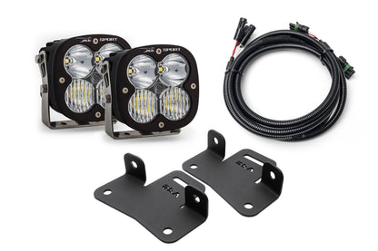 SPV Parts 2021+ Ford Bronco Modular Bumper Light / Light Bar Kit with 30" Light Bar or 2 Lights