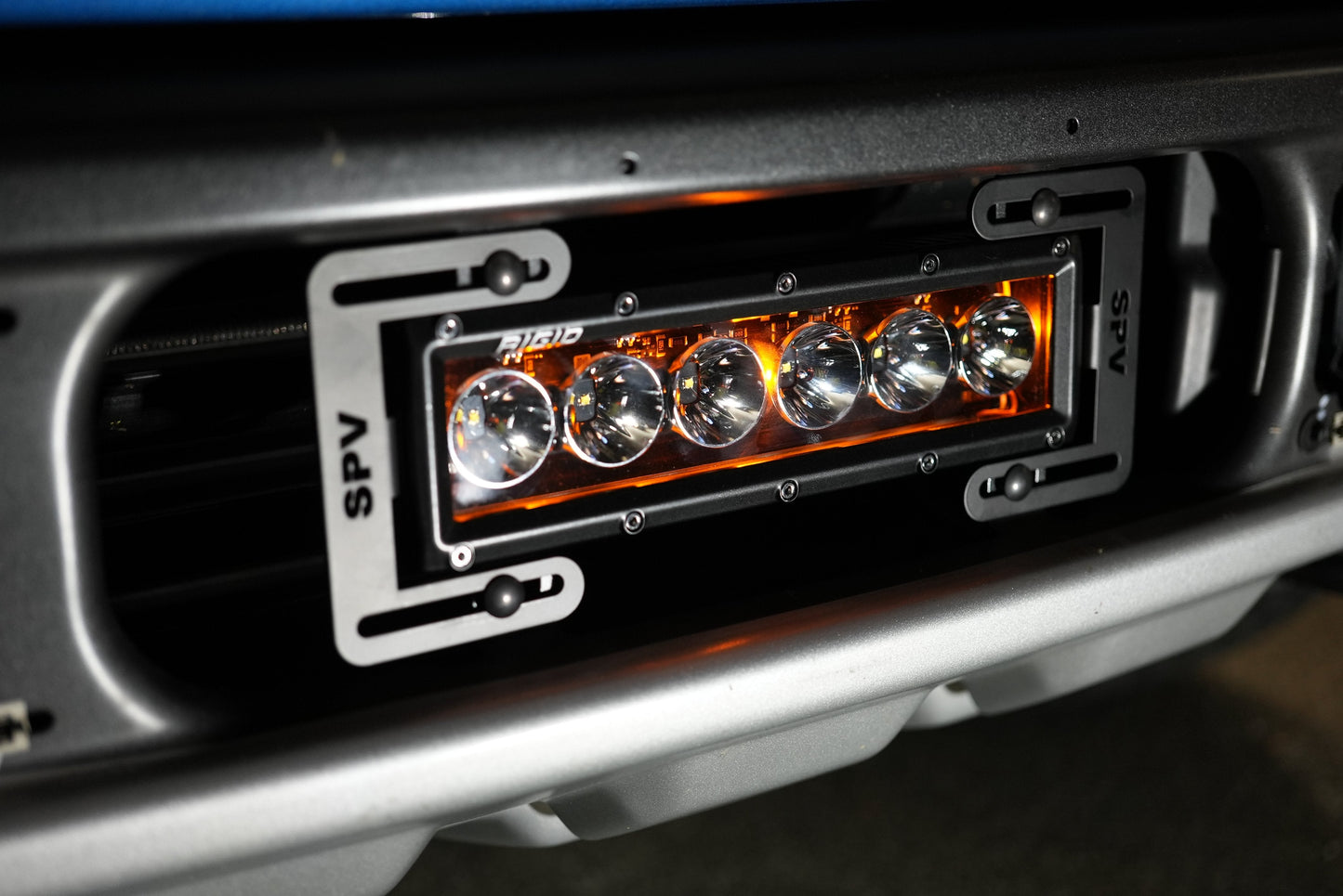 SPV Parts 2021-2025 Ford F-150 Raptor 6''-12'' LOWER Grille Light Bar BRACKETS (Works with BOTH Bumpers)