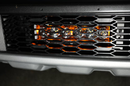 SPV Parts 2021-2025 Ford F-150 Raptor 6''-12'' LOWER Grille Light Bar BRACKETS (Works with BOTH Bumpers)