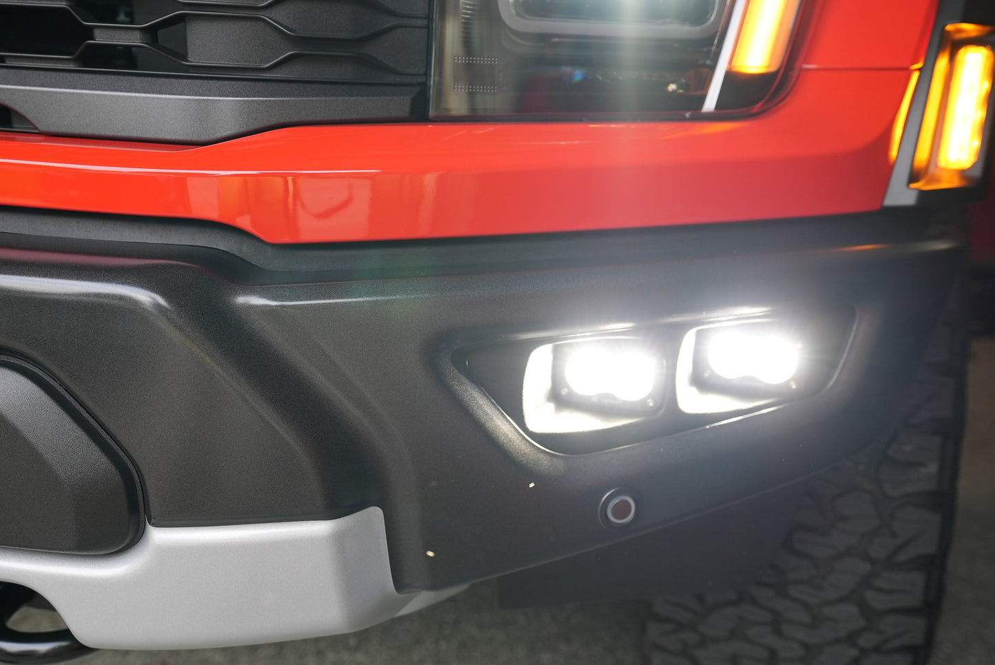 SPV Parts 2021-2025 Ford F-150 & Bronco Raptor Fog BRACKET OEM Adapter Kit (Brackets ONLY. Lights sold separately)