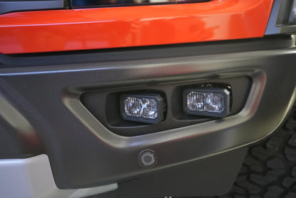 SPV Parts 2021-2025 Ford F-150 & Bronco Raptor Fog BRACKET OEM Adapter Kit (Brackets ONLY. Lights sold separately)