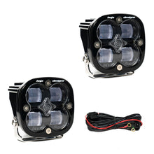 (New 2023) Baja Designs Squadron SAE LED Auxiliary Light Pod Pair - Universal (Amber or Clear)