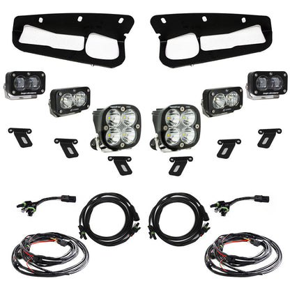 Baja Designs S2 SAE “Sportsmen/PRO” - 21+ Ford Bronco Fog Pocket Light Kits - Modular Bumper