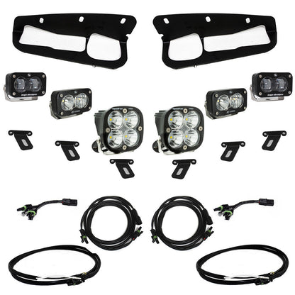Baja Designs S2 SAE “Sportsmen/PRO” - 21+ Ford Bronco Fog Pocket Light Kits - Modular Bumper