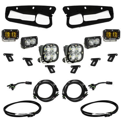 Baja Designs S2 SAE “Sportsmen/PRO” - 21+ Ford Bronco Fog Pocket Light Kits - Modular Bumper