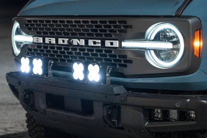 SPV Parts 2021+ Ford Bronco Modular Bumper Universal Slotted Cross Mount (Fits MANY lights)