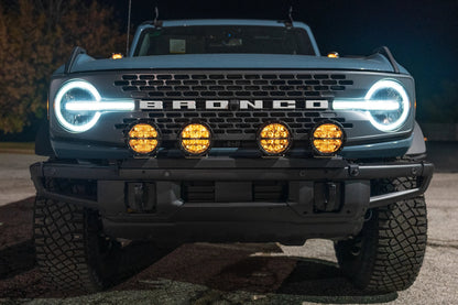 SPV Parts 2021+ Ford Bronco Modular Bumper Universal Slotted Cross Mount (Fits MANY lights)