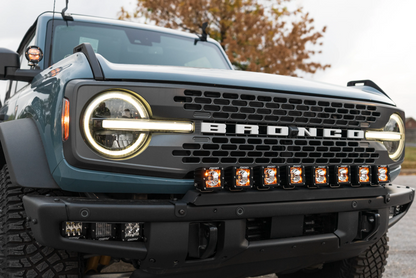 SPV Parts 2021+ Ford Bronco Modular Bumper Universal Slotted Cross Mount (Fits MANY lights)
