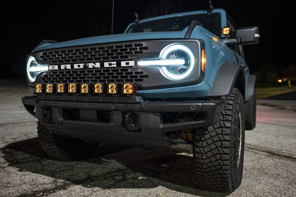 SPV Parts 2021+ Ford Bronco Modular Bumper Universal Slotted Cross Mount (Fits MANY lights)