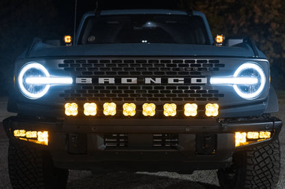 SPV Parts 2021+ Ford Bronco Modular Bumper Universal Slotted Cross Mount (Fits MANY lights)