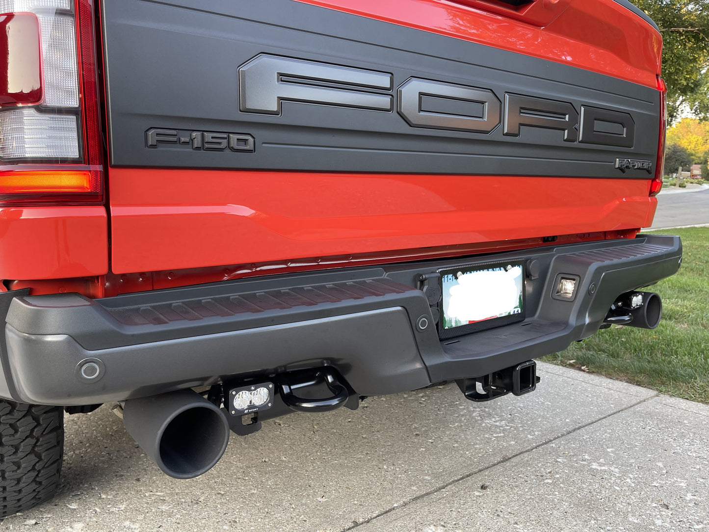 SPV Parts 2021-2025 FORD RAPTOR - REAR BAJA DESIGNS S2 / SPV REVERSE LIGHT KIT (NO DRILL/MOD) rear light kit